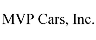 MVP CARS, INC.