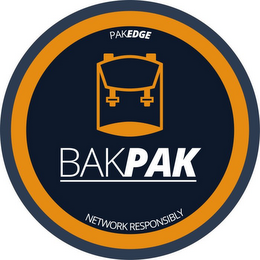 BAKPAK PAKEDGE NETWORK RESPONSIBLY