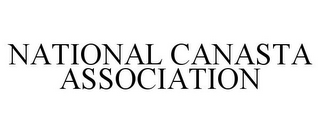 NATIONAL CANASTA ASSOCIATION