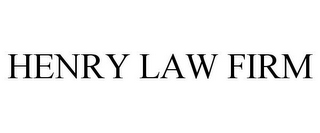 HENRY LAW FIRM