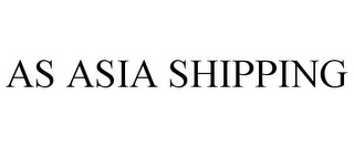 AS ASIA SHIPPING