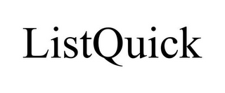LISTQUICK