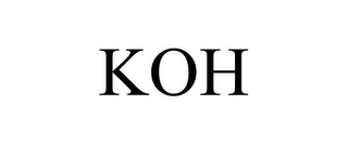 KOH