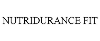 NUTRIDURANCE FIT