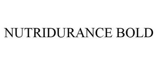 NUTRIDURANCE BOLD