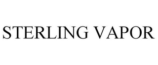 STERLING VAPOR