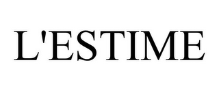 L'ESTIME