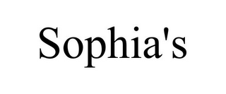 SOPHIA'S