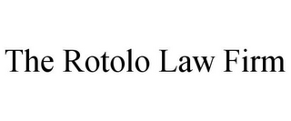 THE ROTOLO LAW FIRM