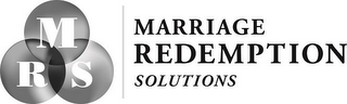 MRS MARRIAGE REDEMPTION SOLUTIONS