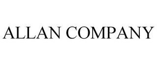 ALLAN COMPANY