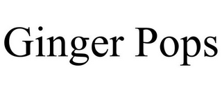 GINGER POPS