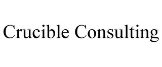 CRUCIBLE CONSULTING