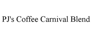 PJ'S COFFEE CARNIVAL BLEND