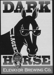 DARK HORSE LAGER ELEVATOR BREWING CO. THE GREAT AMERICAN BEER FESTIVAL DENVER COLORADO