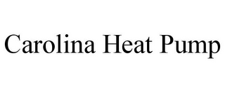 CAROLINA HEAT PUMP