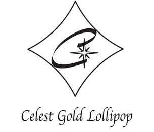 C CELEST GOLD LOLLIPOP