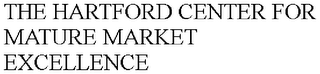 THE HARTFORD CENTER FOR MATURE MARKET EXCELLENCE