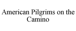 AMERICAN PILGRIMS ON THE CAMINO