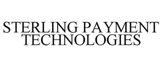 STERLING PAYMENT TECHNOLOGIES