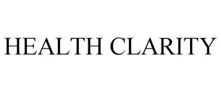 HEALTH CLARITY