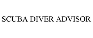 SCUBA DIVER ADVISOR