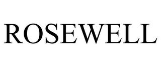 ROSEWELL