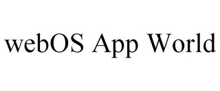 WEBOS APP WORLD