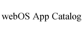 WEBOS APP CATALOG