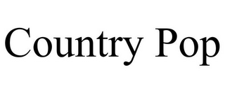 COUNTRY POP