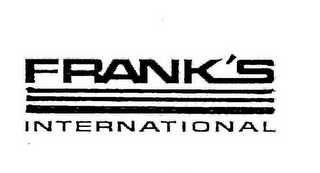 FRANK'S INTERNATIONAL