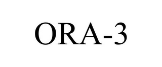 ORA-3