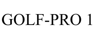 GOLF-PRO 1