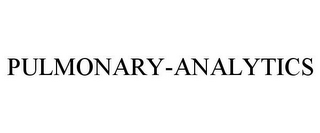 PULMONARY-ANALYTICS