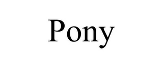 PONY