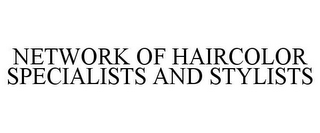 NETWORK OF HAIRCOLOR SPECIALISTS AND STYLISTS