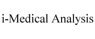 I-MEDICAL ANALYSIS