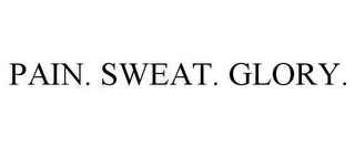 PAIN. SWEAT. GLORY.