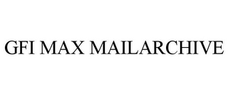 GFI MAX MAILARCHIVE