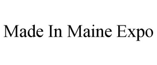 MADE IN MAINE EXPO