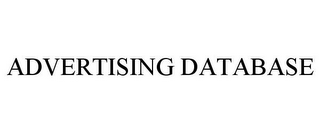 ADVERTISING DATABASE