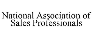 NATIONAL ASSOCIATION OF SALES PROFESSIONALS