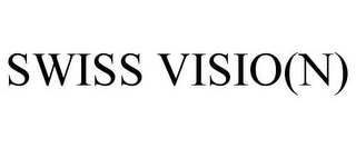 SWISS VISIO(N)