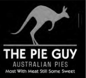 THE PIE GUY AUSTRALIAN PIES MOST WITH MEAT STILL SOME SWEET