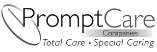 PROMPTCARE COMPANIES TOTAL CARE · SPECIAL CARING