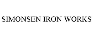 SIMONSEN IRON WORKS