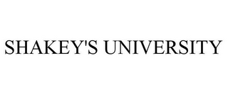 SHAKEY'S UNIVERSITY