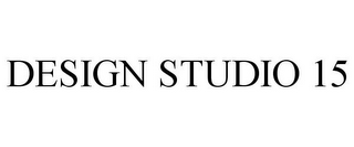 DESIGN STUDIO 15