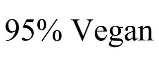 95% VEGAN