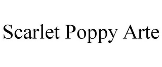 SCARLET POPPY ARTE